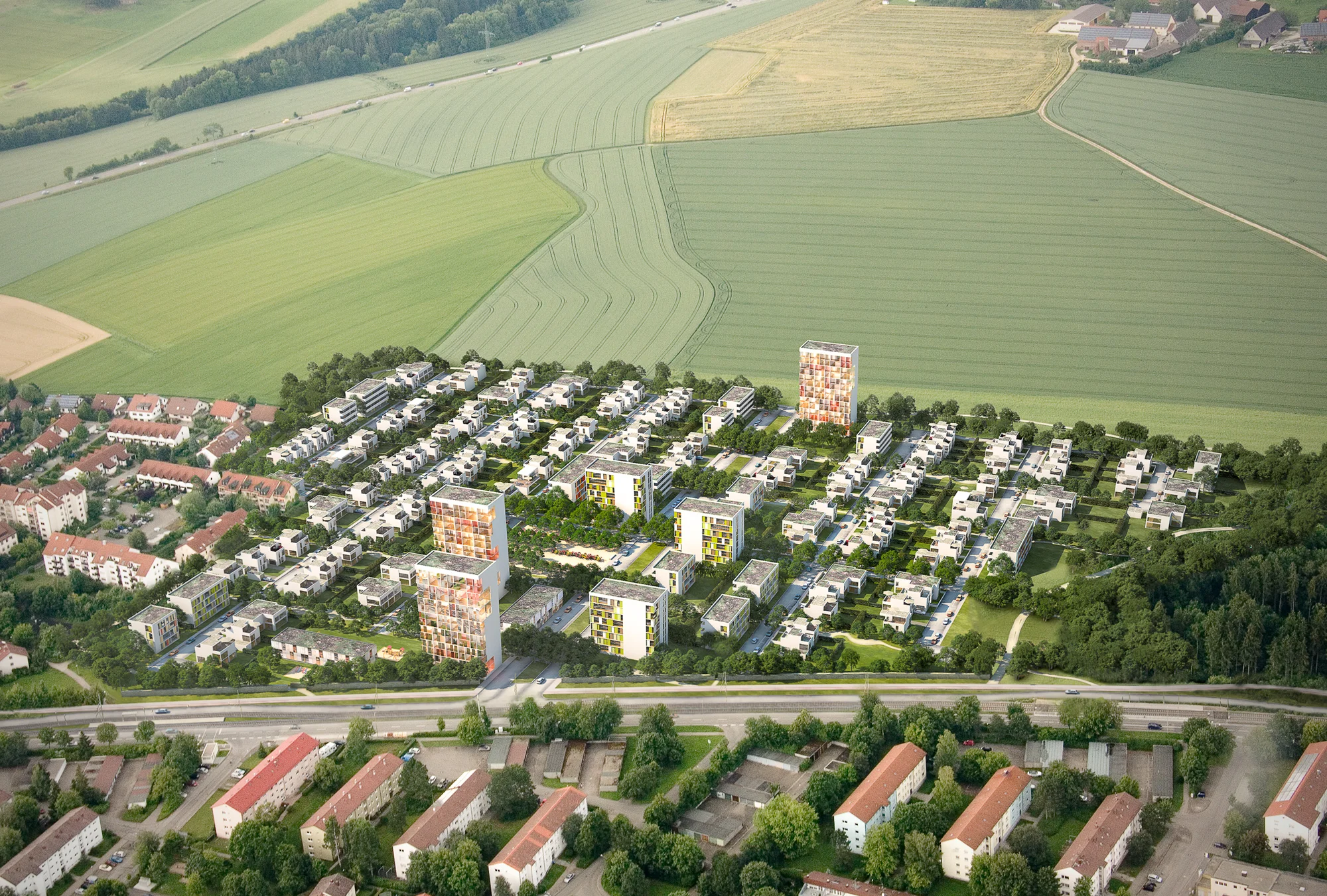 ULM - Wohngebiet Lettenwald in Ulm - 1. Preis