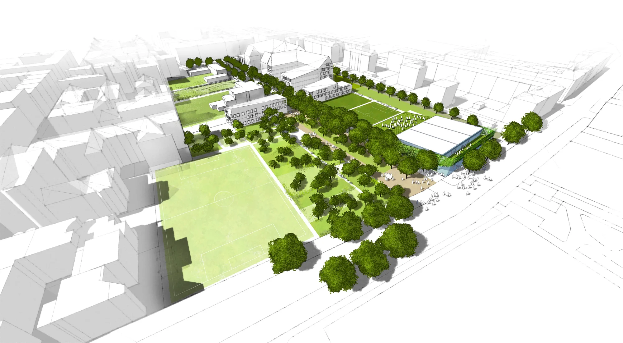 CRÜ - Wettbewerb Campus Rütli (Shortlisted)