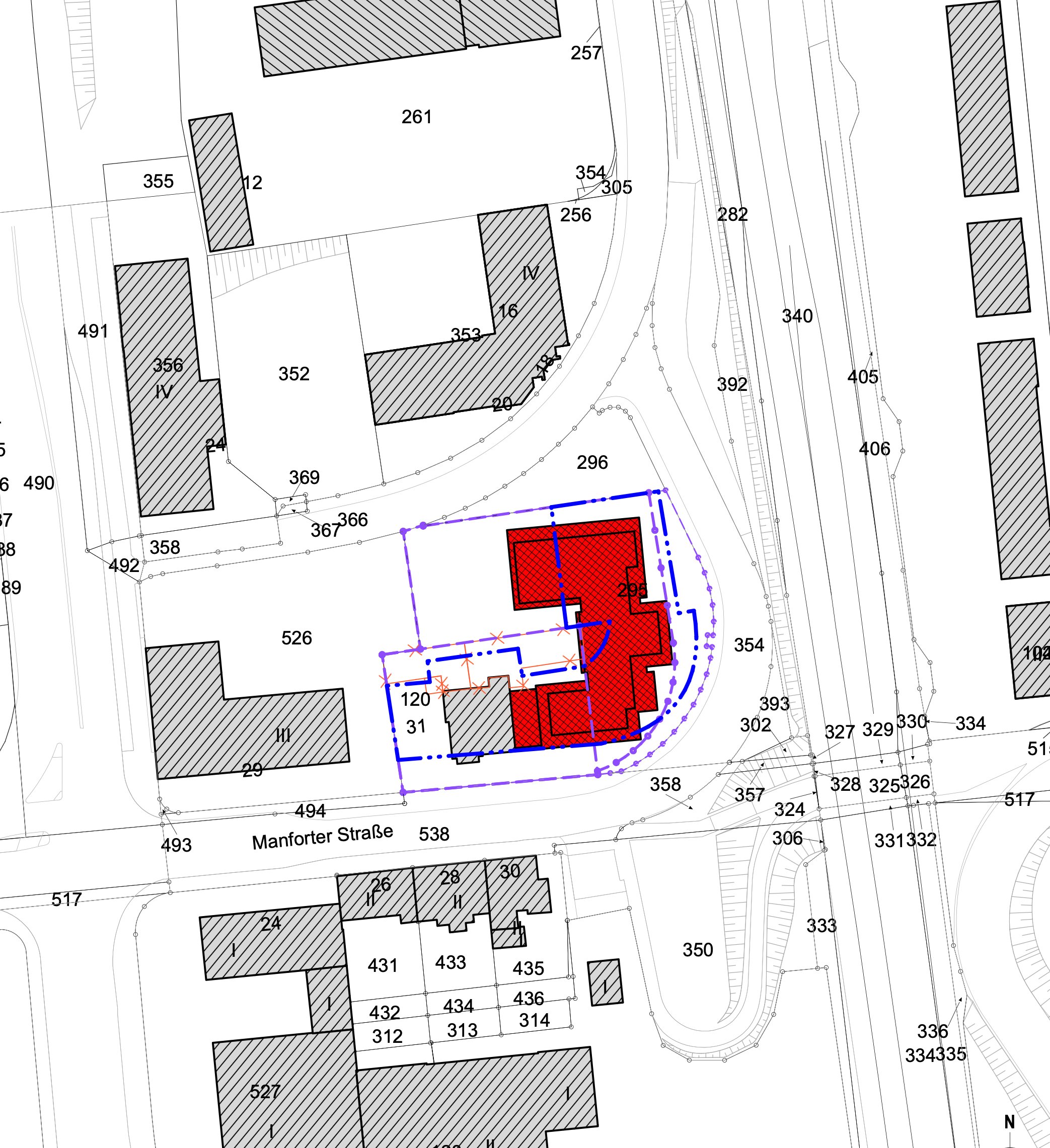 Leverkusen – Lageplan