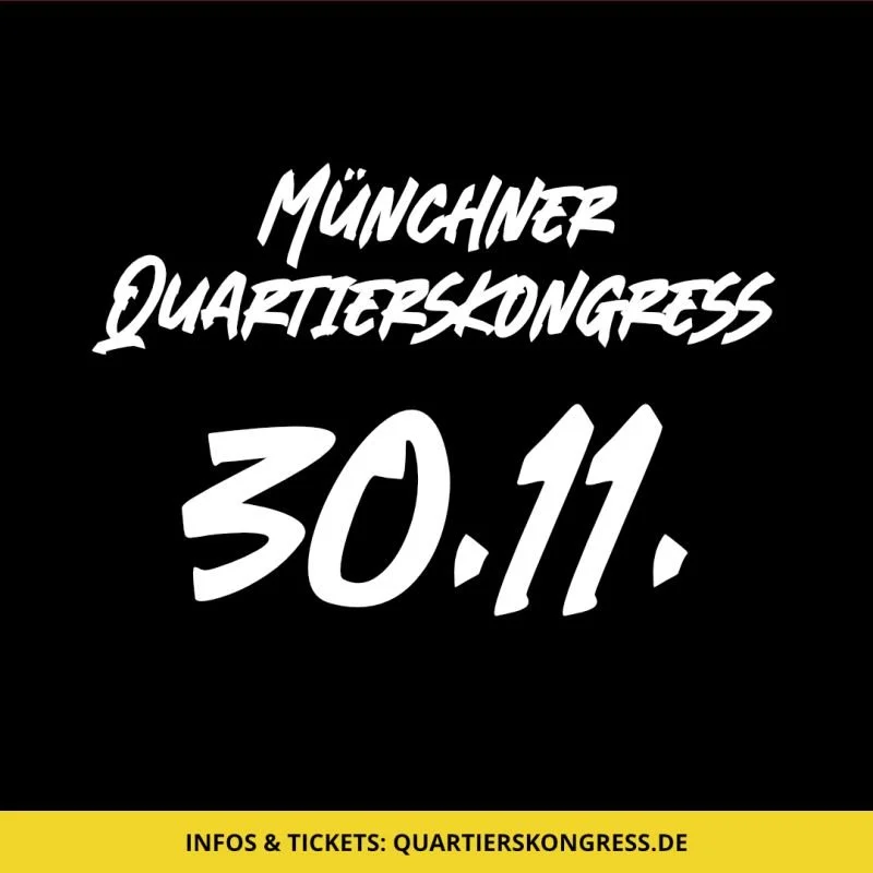 3. Münchner Quartierskongress