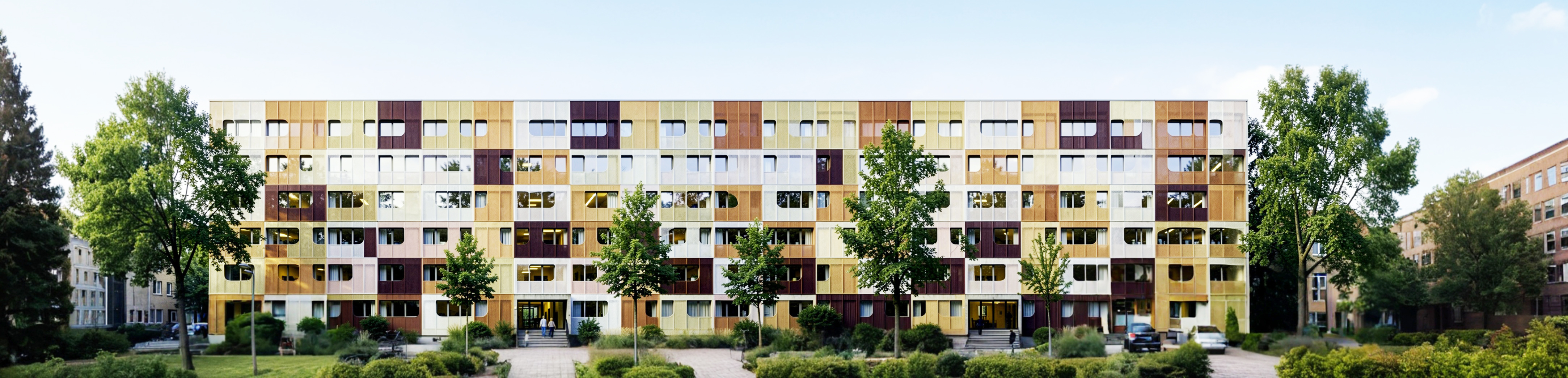 Sanierungskonzept Geschosswohnungsbau aus den 70ern, neue thermische Hülle