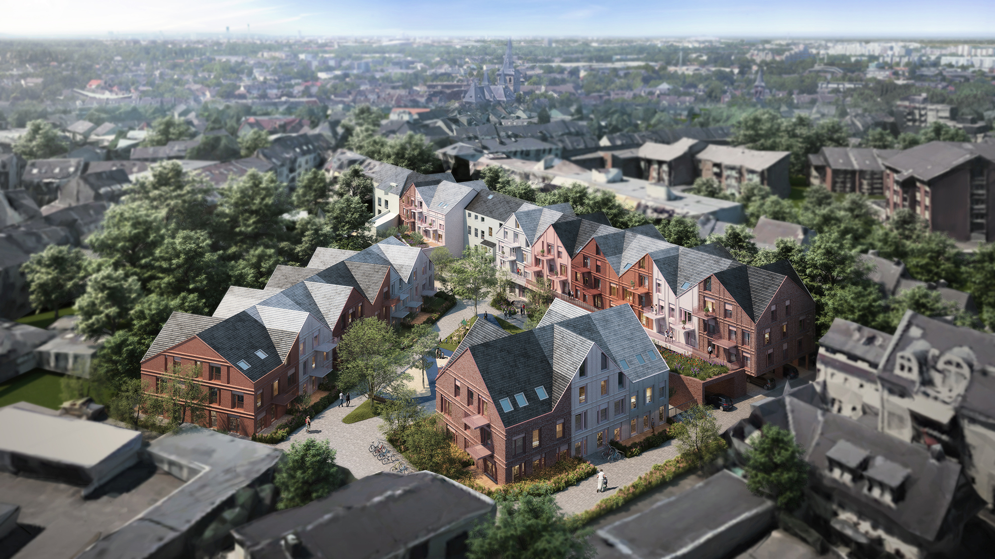 RATI Quartiersentwicklung Ratingen, Visualisierung C01