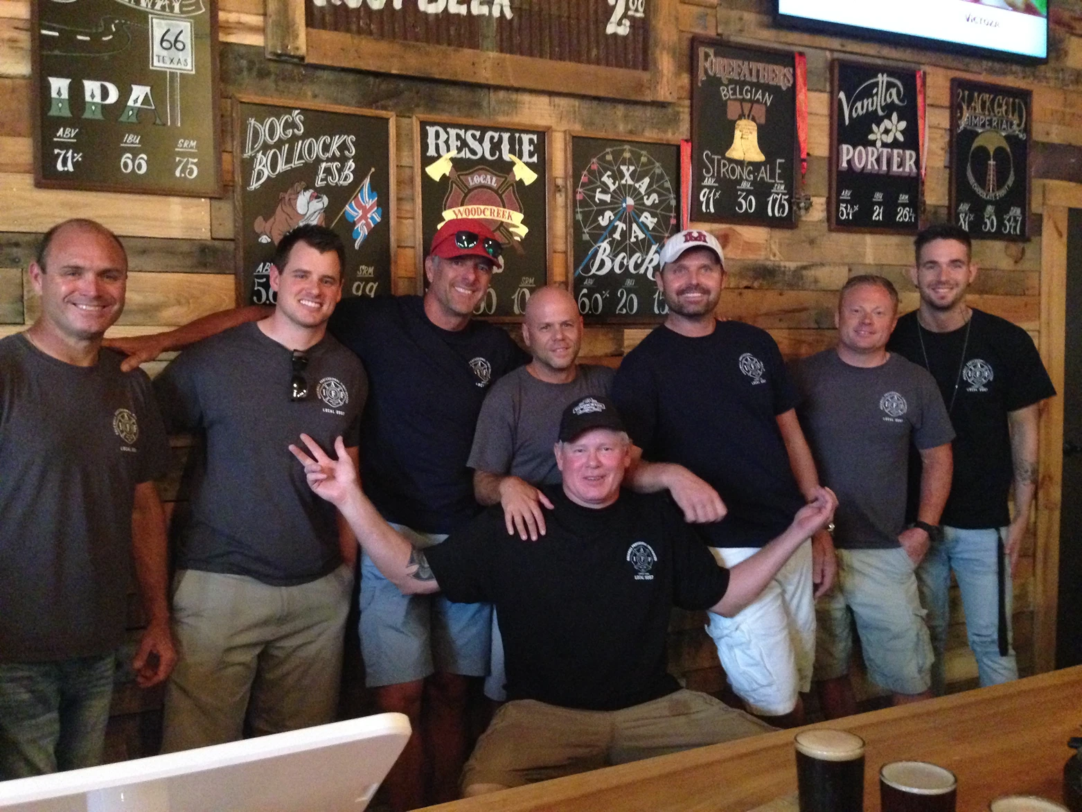 Rockwall firefighters on duty
