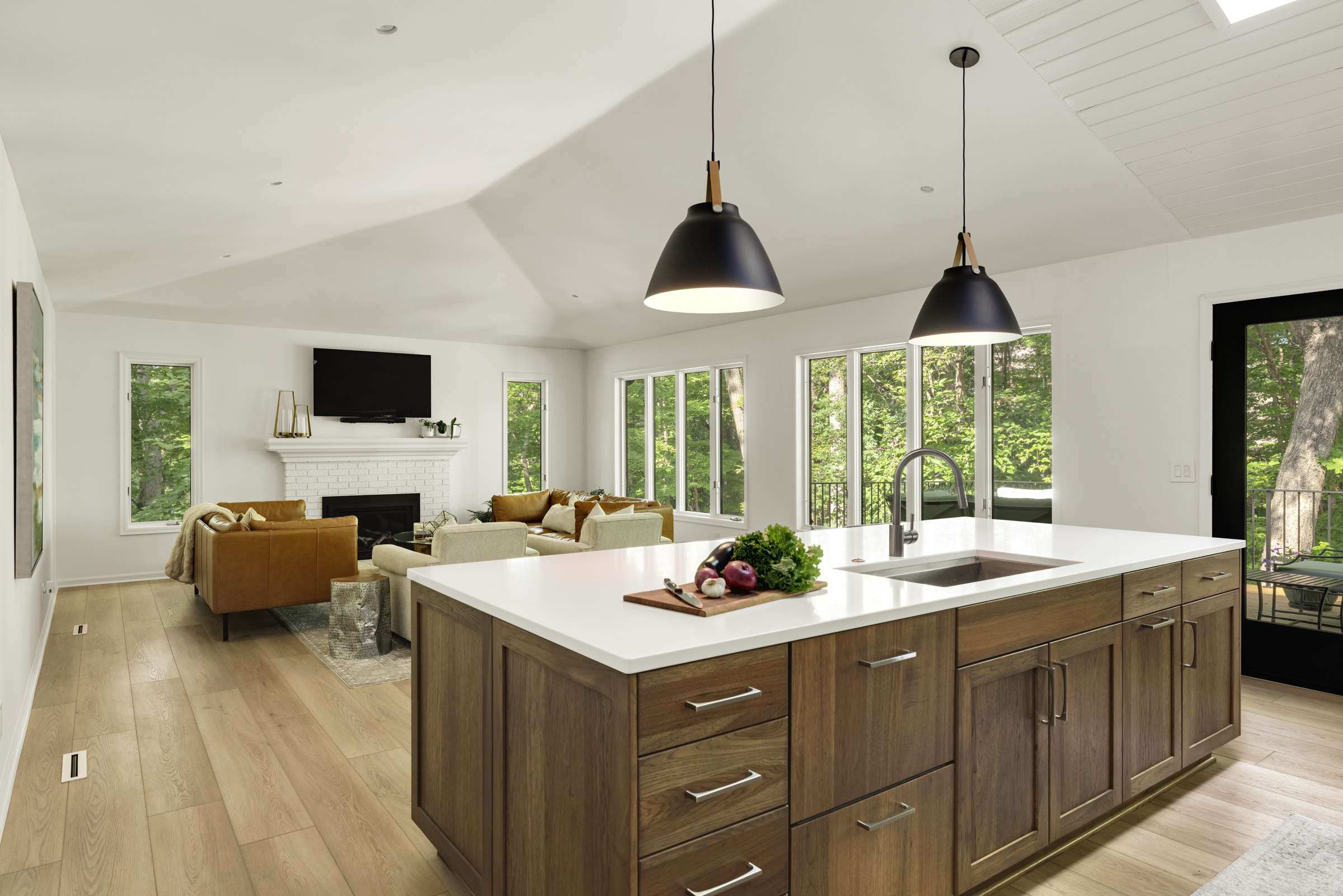 Harlequin & Hickory Harmony Kitchen Remodel