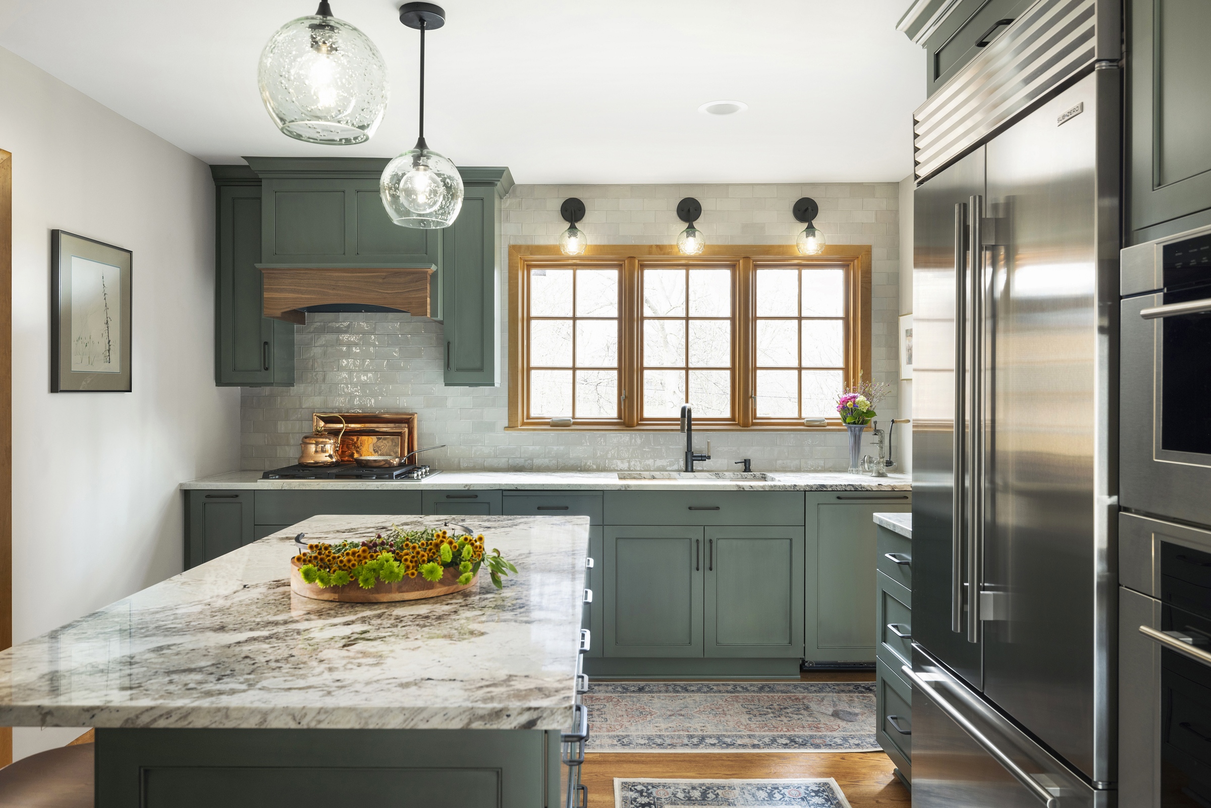Charmingly Spruced Up Kitchen Remodel