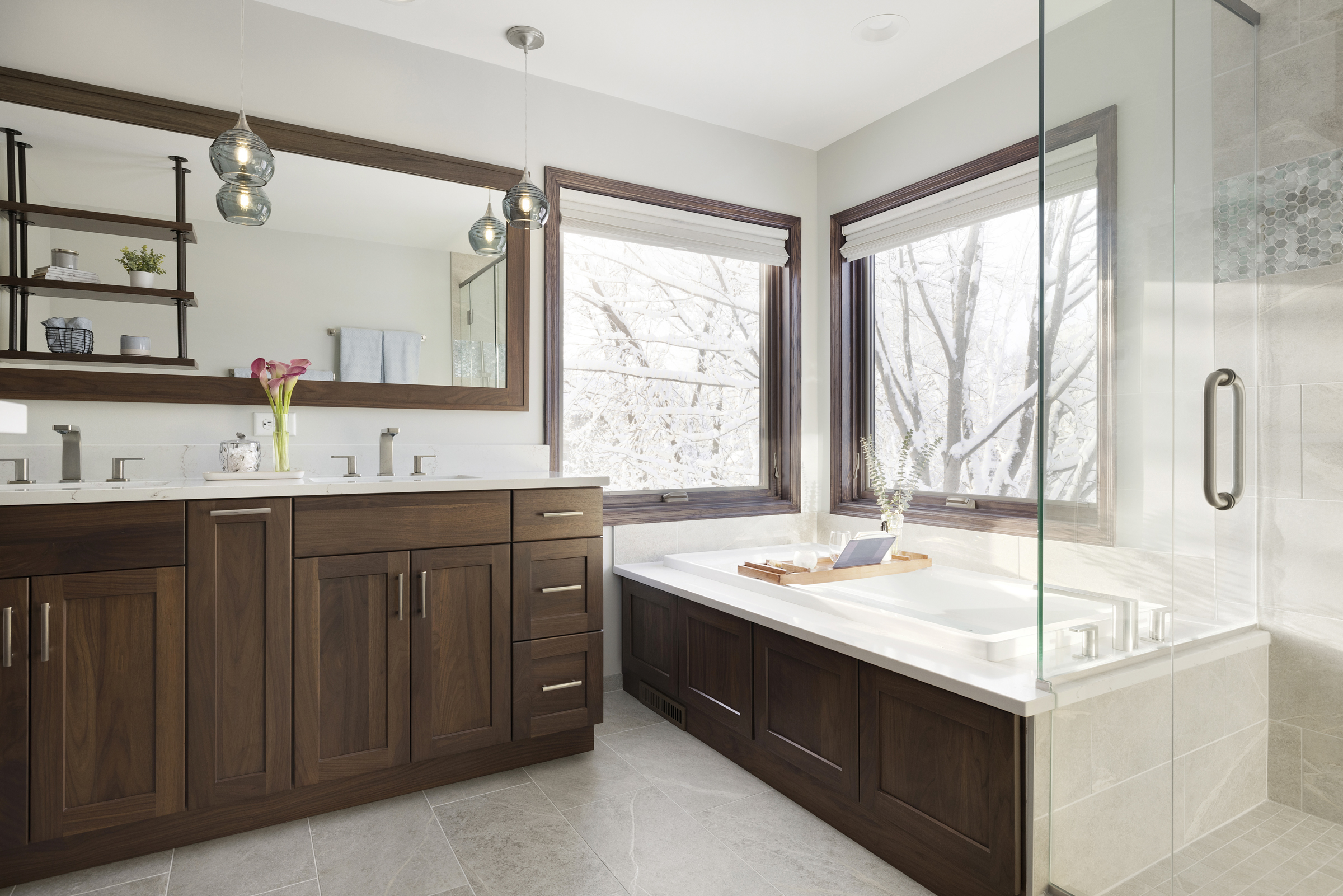Fresh Escape Primary Bathroom