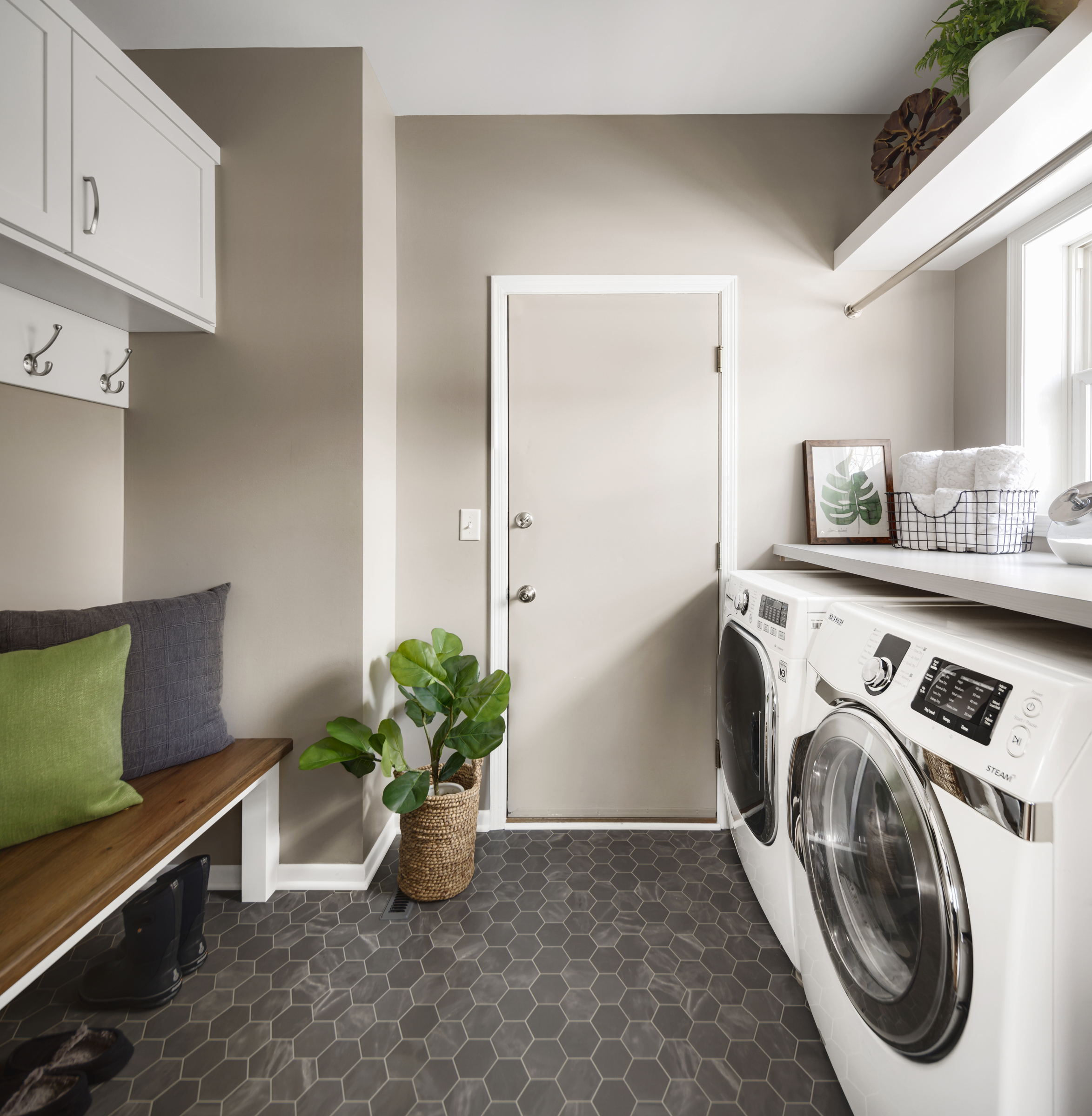Bold Laundry Room Remodel
