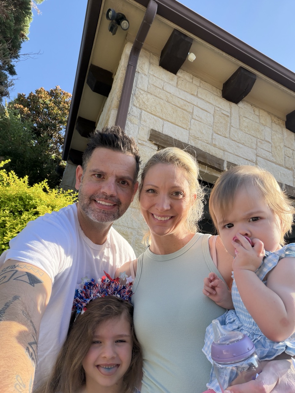 image of drew's family
