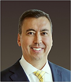 Portrait of Merrill, Chief Executive Officer of Vaylent