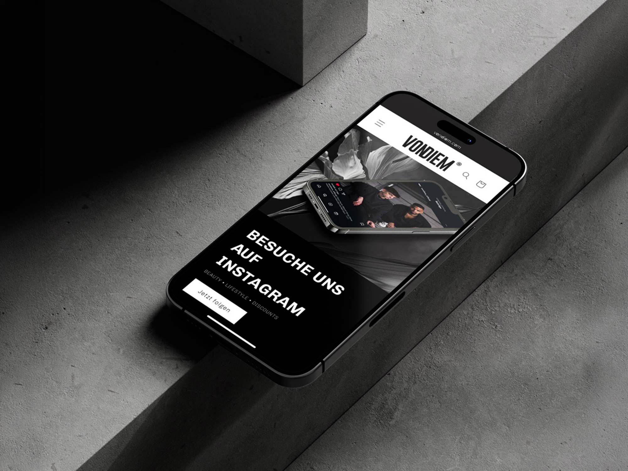 STUDIOBRUENING Shopdesign-Projekt VONDIEM, Ansicht 1
