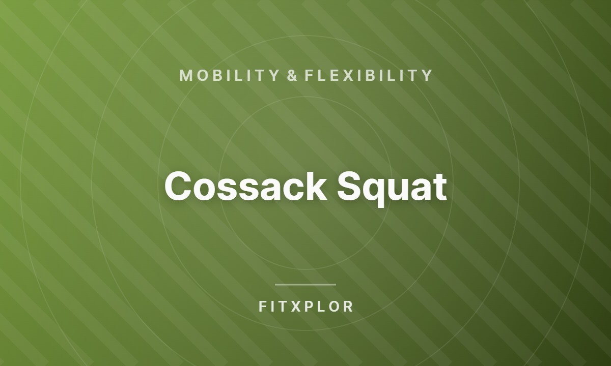 Cossack Squat