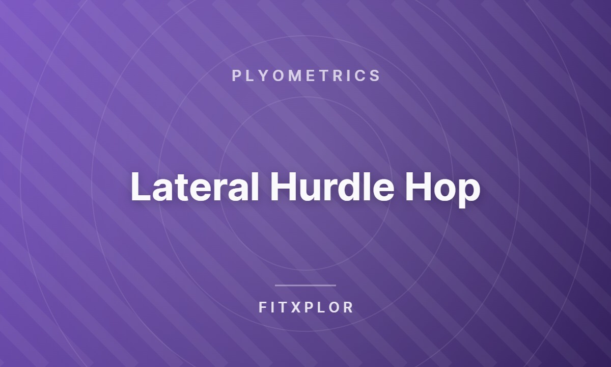 Lateral Hurdle Hop
