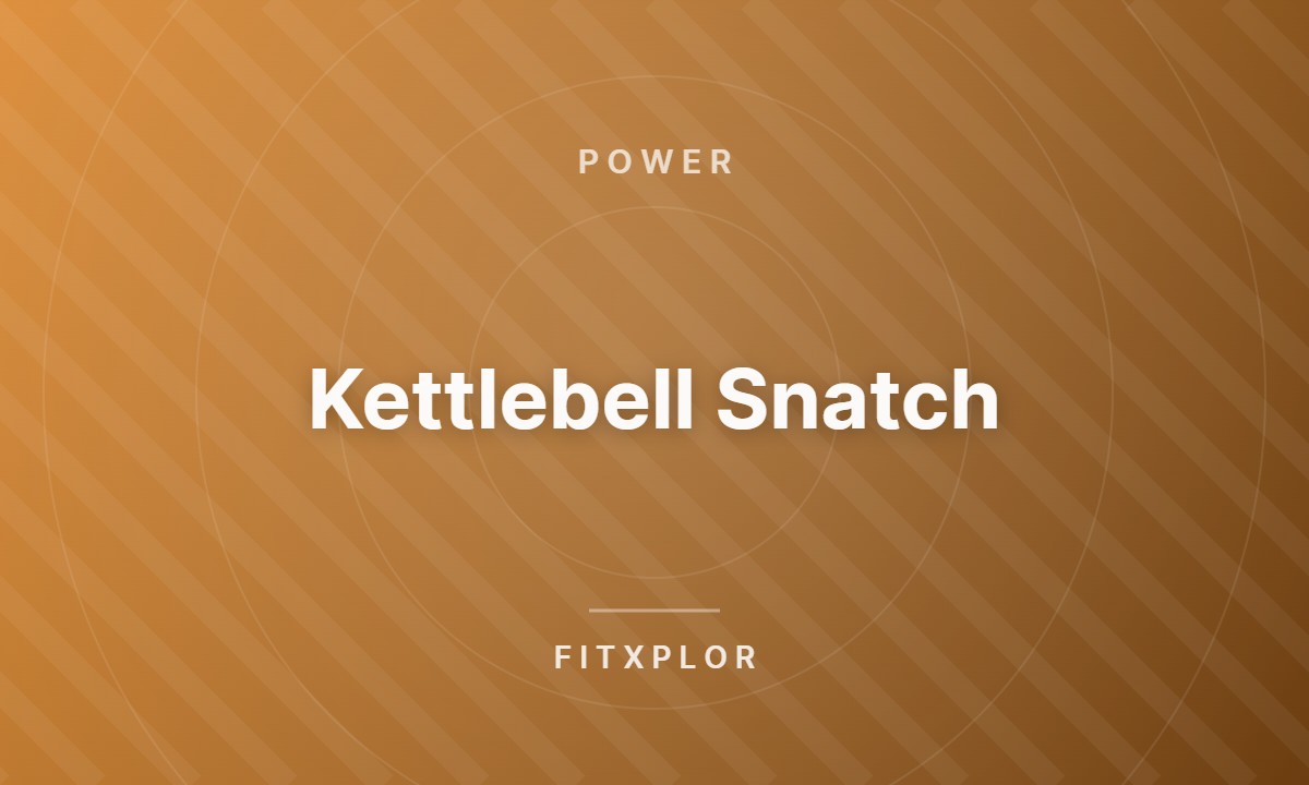 Kettlebell Snatch