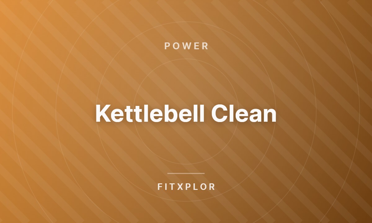 Kettlebell Clean