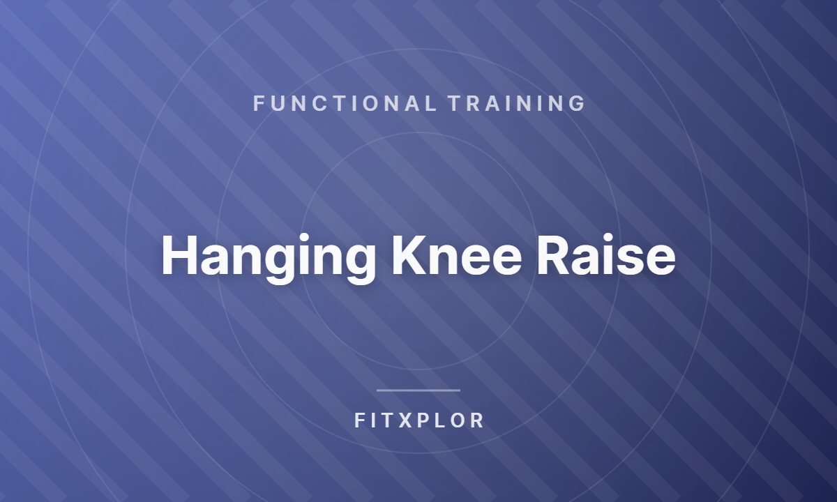 Hanging Knee Raise