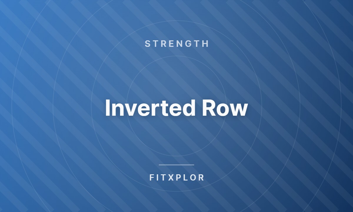 Inverted Row