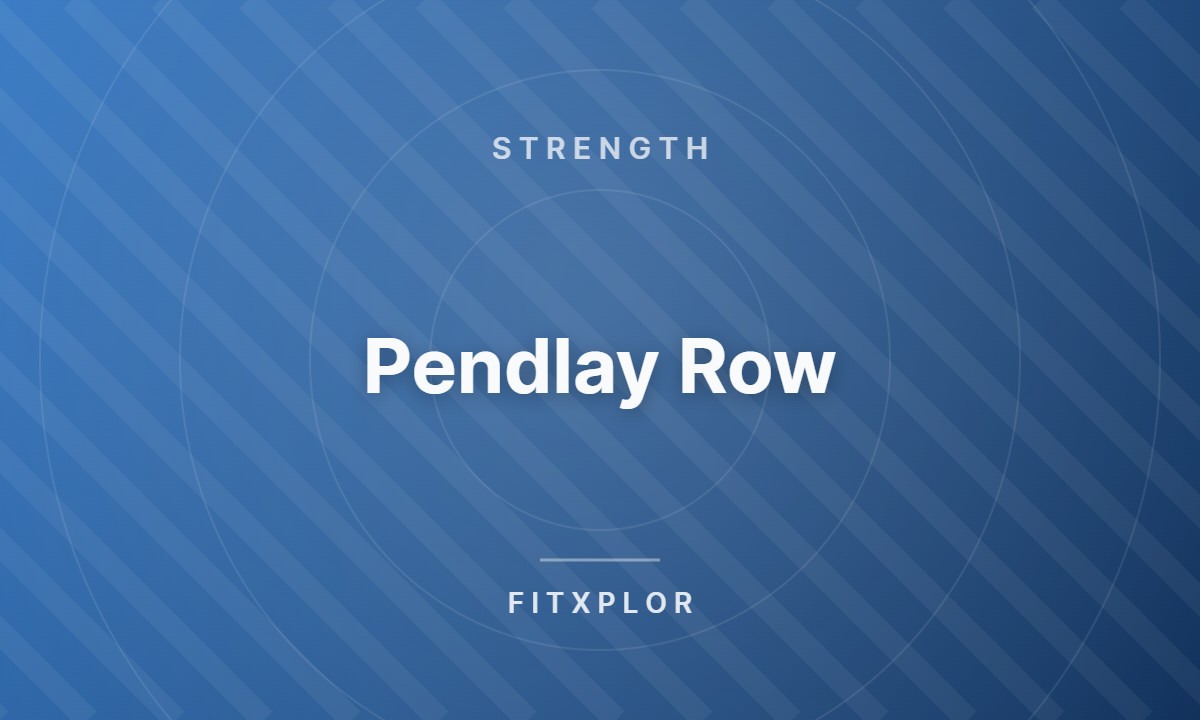 Pendlay Row