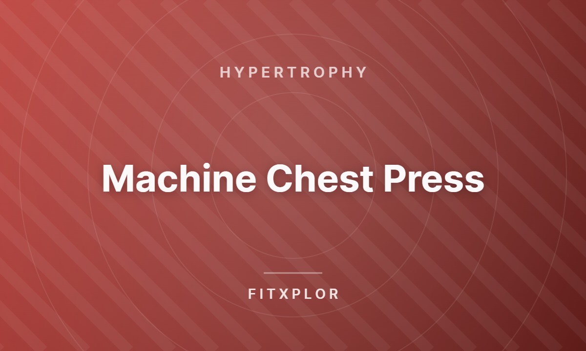 Machine Chest Press