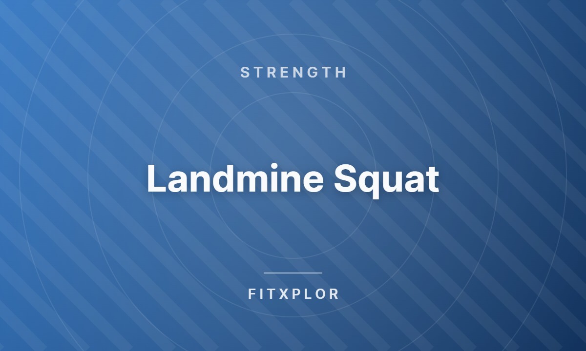 Landmine Squat