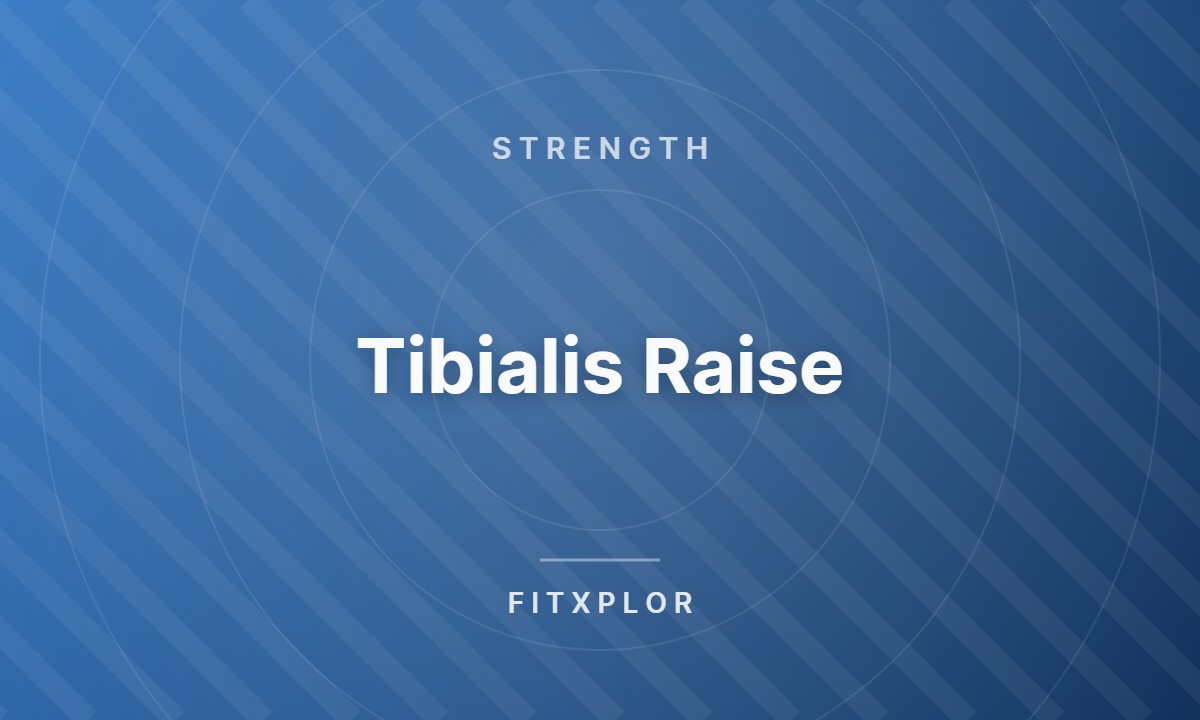 Tibialis Raise