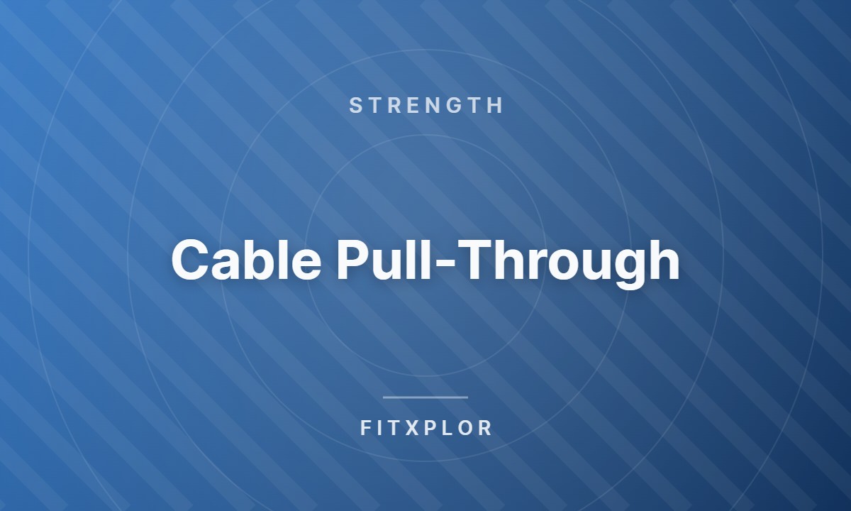 Cable Pull-Through