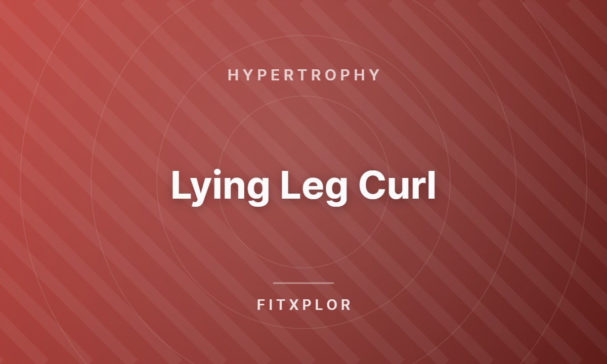Lying Leg Curl