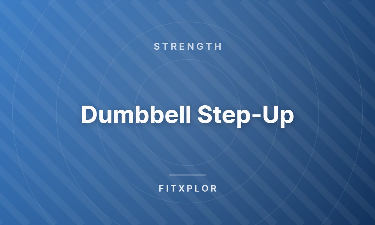 Dumbbell Step-Up