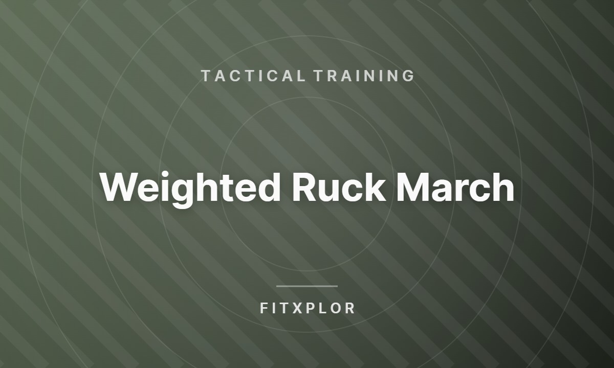 Weighted Ruck March
