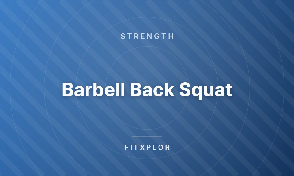 Barbell Back Squat