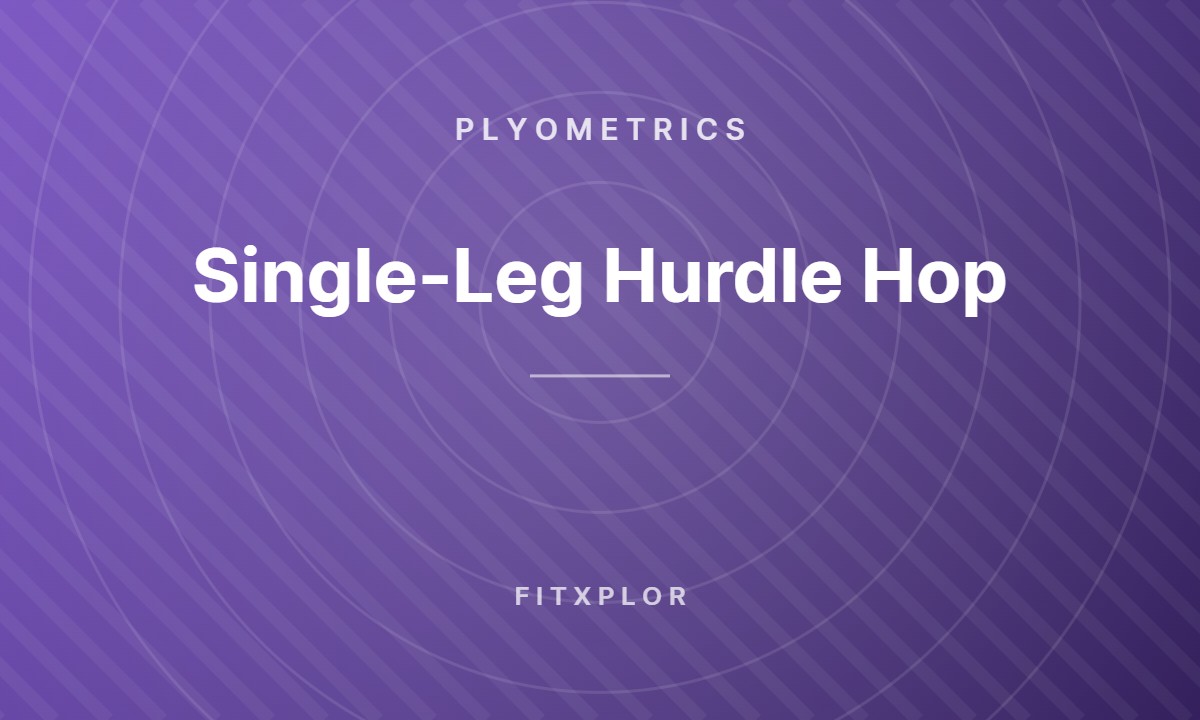 Single-Leg Hurdle Hop