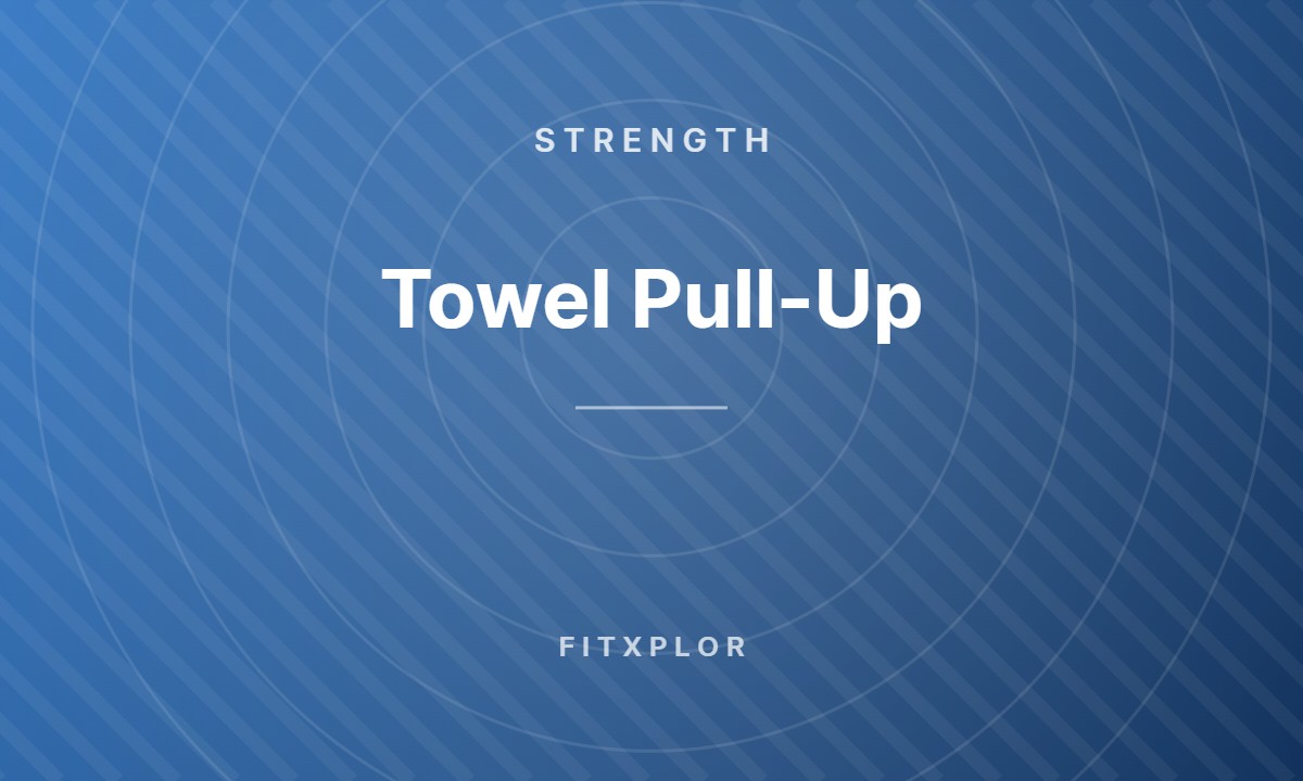 Towel Pull-Up