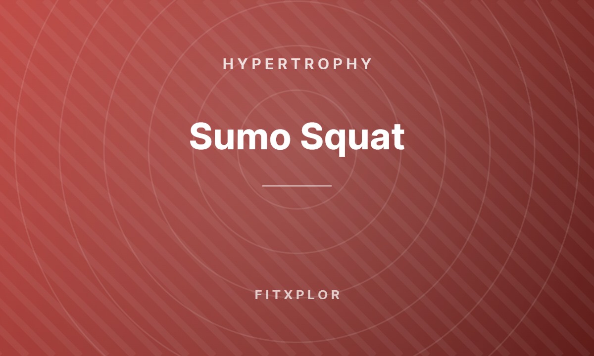 Sumo Squat