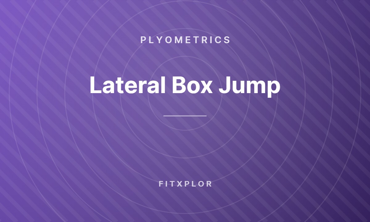 Lateral Box Jump