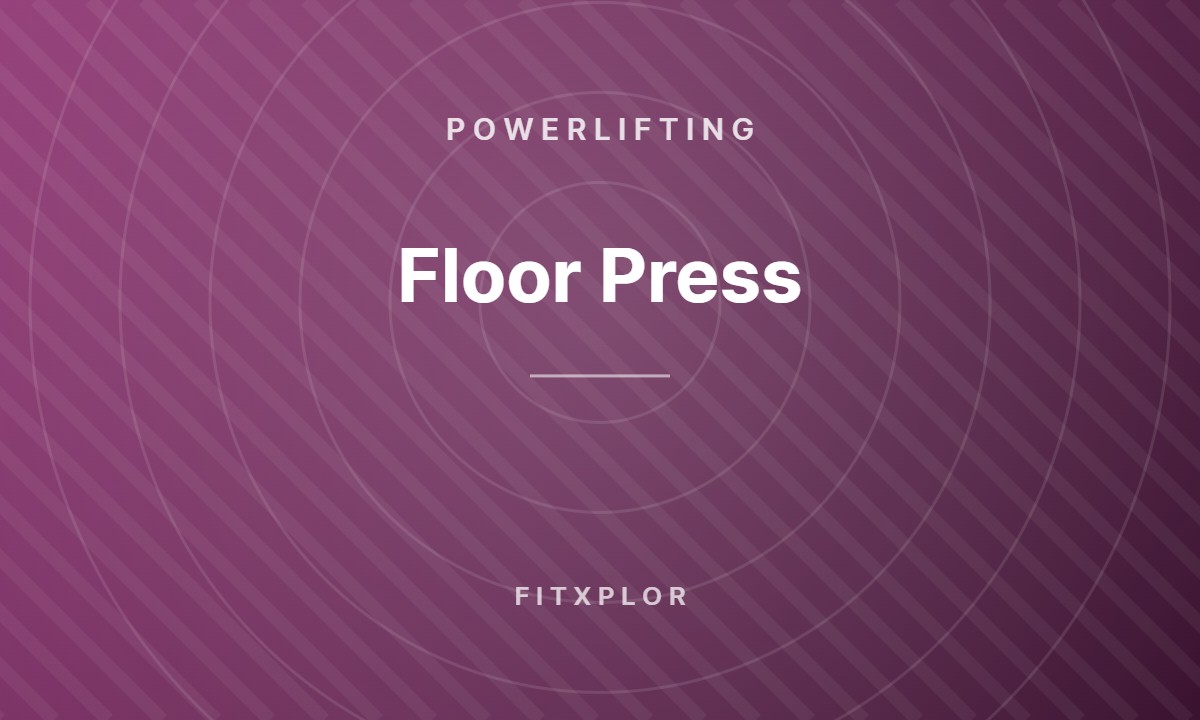 Floor Press