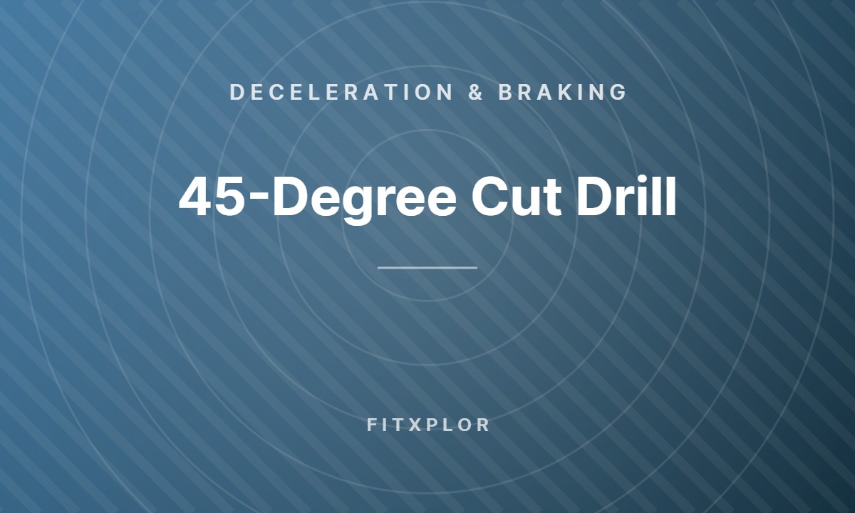45-Degree Cut Drill