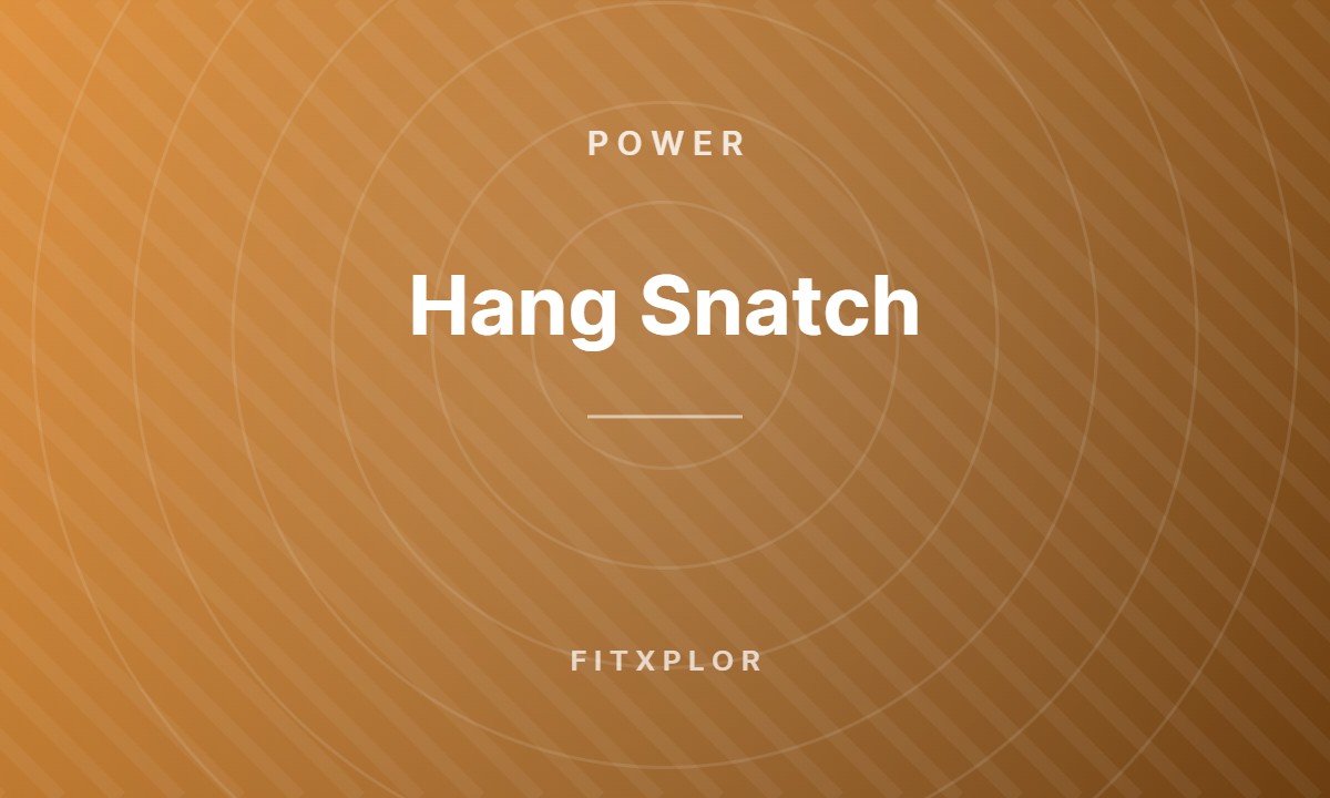 Hang Snatch