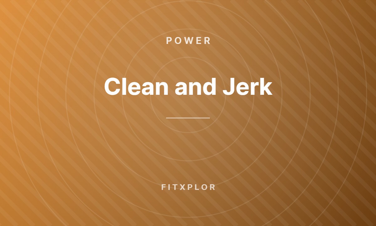 Clean and Jerk