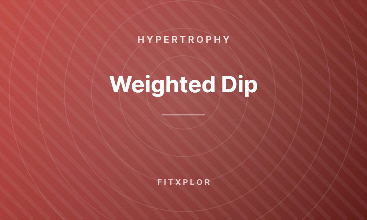Weighted Dip