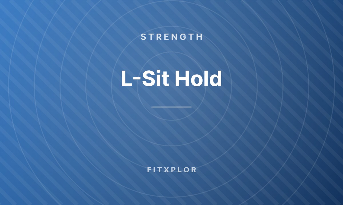 L-Sit Hold