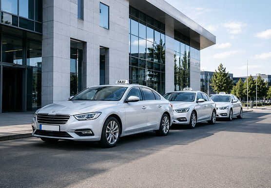 Taxi fleet operator with TRAFIGO