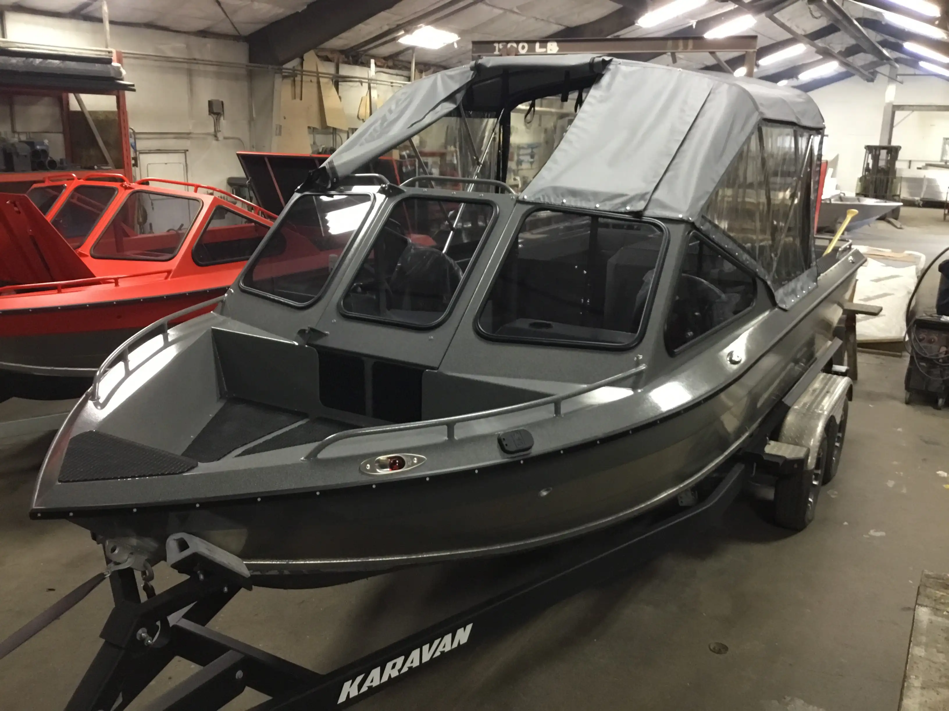 Ali-Craft Explorer boat with step deck