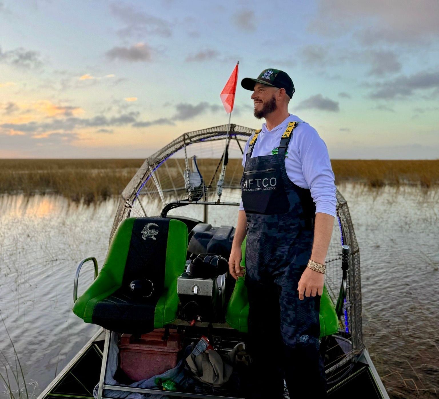 Everglades Airboat tour guide