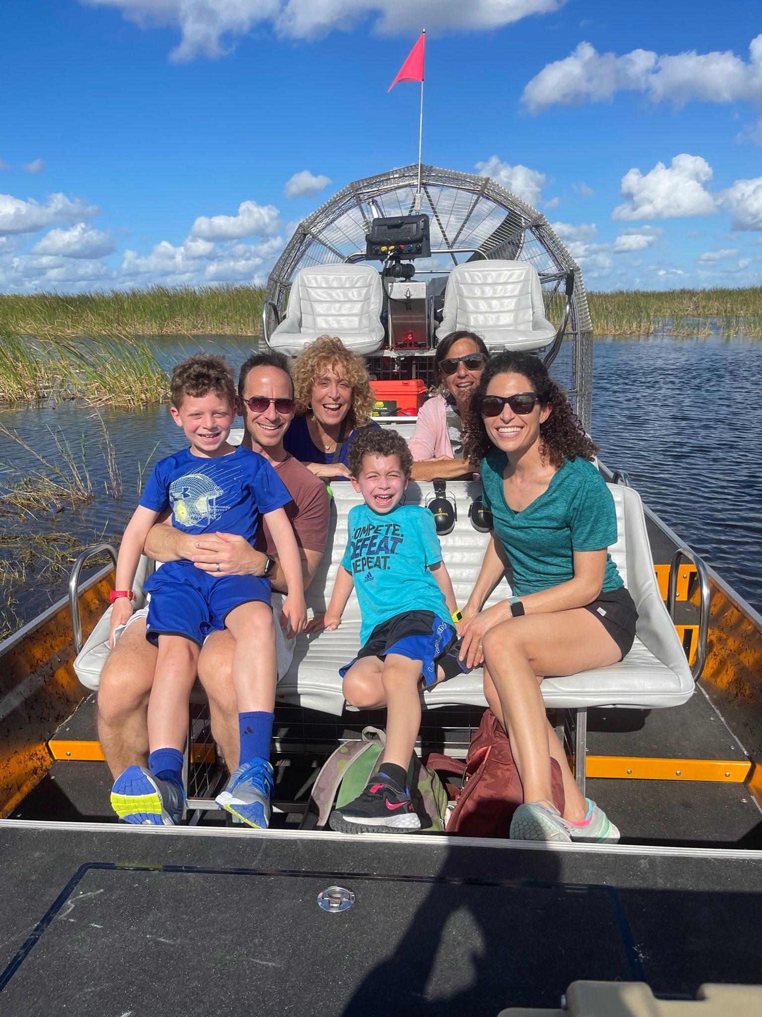 Family Everglades tour