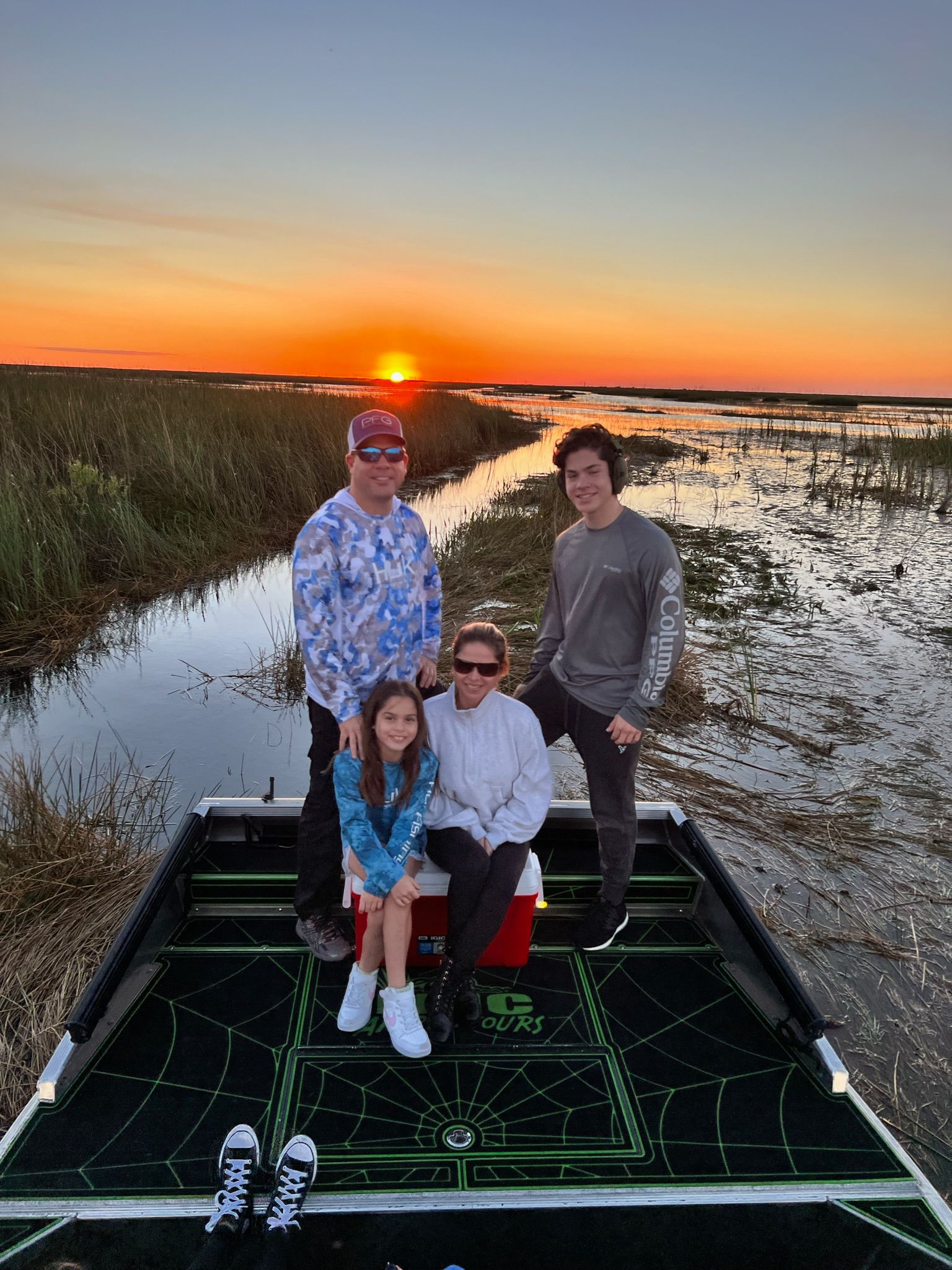 Everglades Sunset Airboat Tour