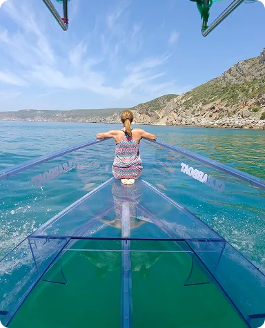 Barco Transparente