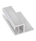 1" RC Side Staple with Flange 6063-T5