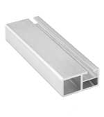 1" x 2" x .100" wall 6063-T5