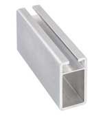 1" x 2" x .100" wall 6063-T5