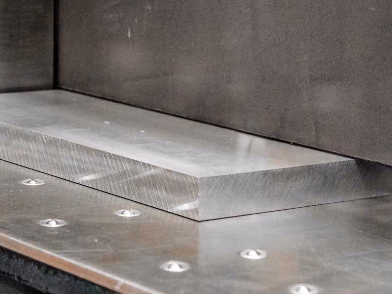 Precision Aluminum Plate Sawing Services
