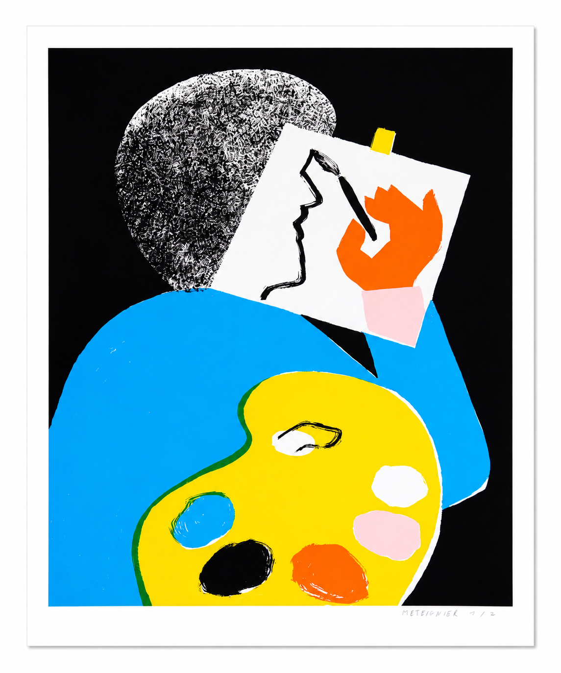 Untitled 2 — Alice Meteignier, sérigraphie, 2020
